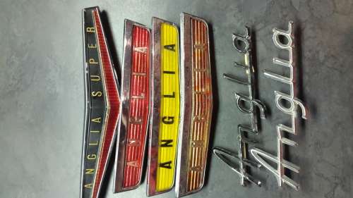 Bundle lot of 9 car badges