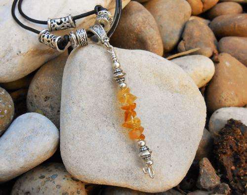 SOLAR PLEXUS CHAKRA NECKLACE with Citrine