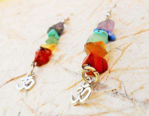 OM CHAKRA EARRINGS
