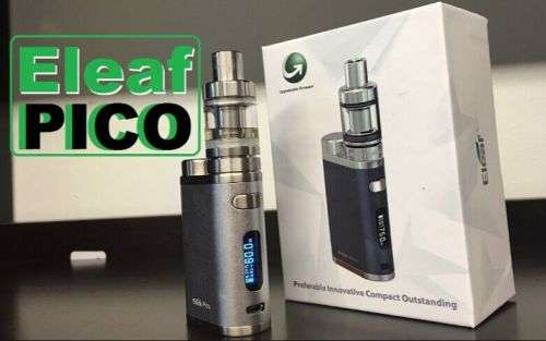 Vaping Eleaf iStick Pico 75W Kit Only gray colour