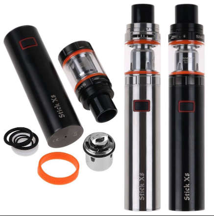 SMOK Stick X8 Starter Kit - Black, Sliver