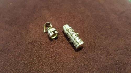 Scroll Pendant (Balinese Sterling Silver)