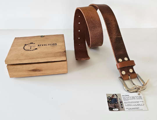 Real Buffalo HIDE Leather Belts
