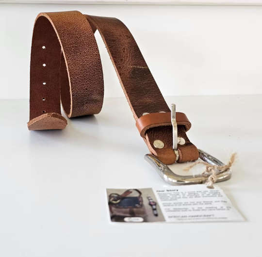 Real Buffalo HIDE Leather Belts