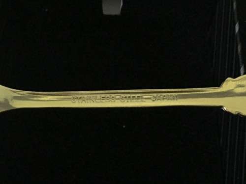 Bon Chic Sugar Spoon Gold Plated