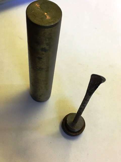Enfield Brass WWI & WWII Oiler. Mkd: AECO MK IV
