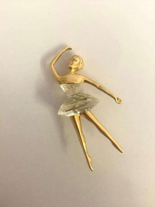 Swarovski Ballerina Brooch Crystal Memories