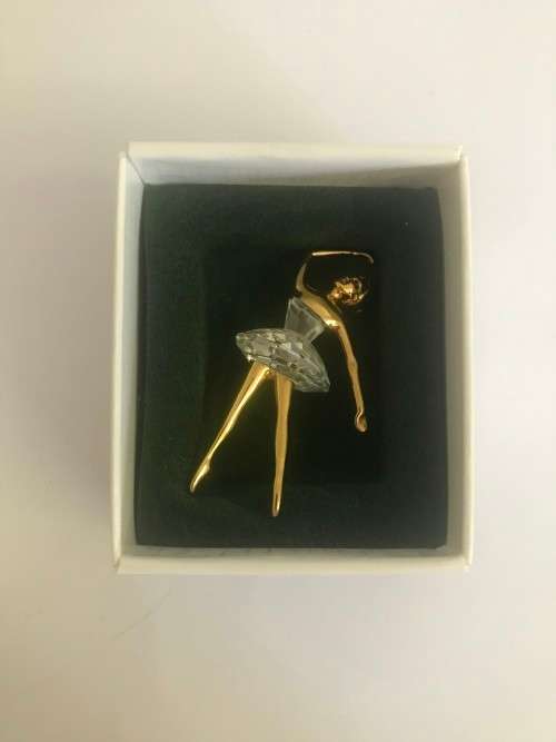 Swarovski Ballerina Brooch Crystal Memories