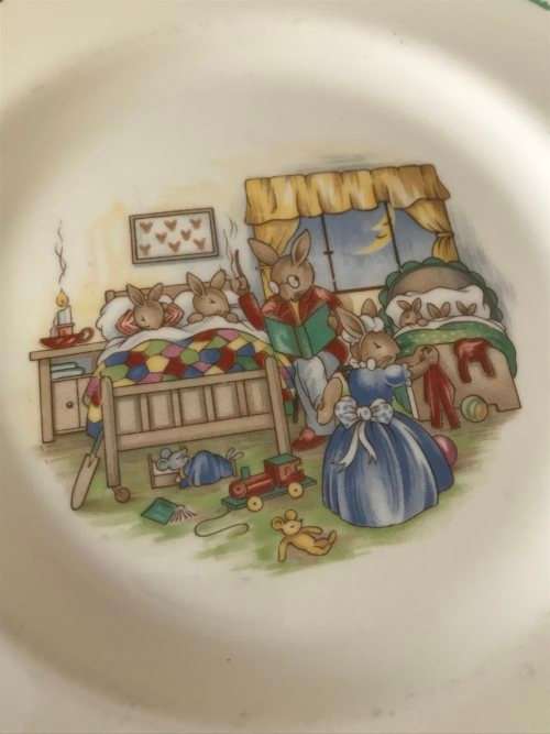 Royal Doulton `Bunnykins` Plate 1936