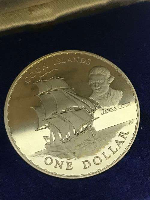 1 Dollar - Elizabeth II 2nd Portrait, Cook Islands