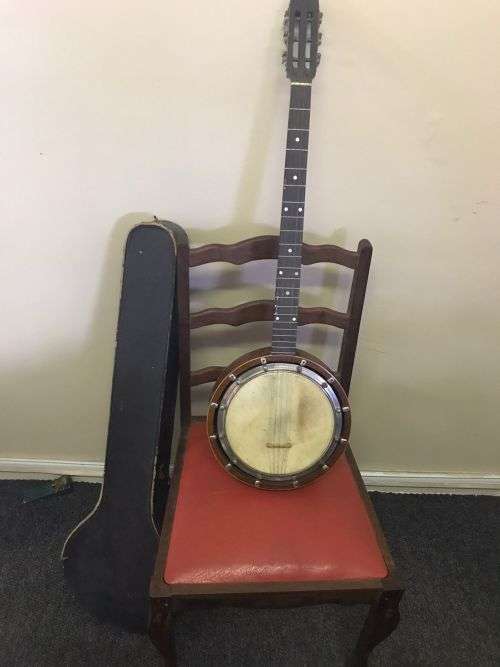 Antique New Windsor zither banjo ideal model 8