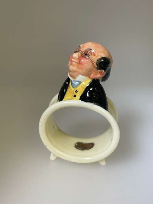 Royal Doulton Napkin Ring - Mr. Pickwick