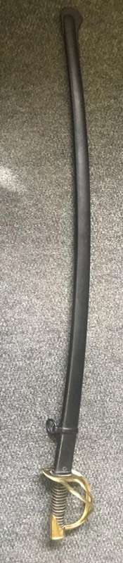 Cavalry Sword `old Wristbreaker` By W. Clauberg Solingen