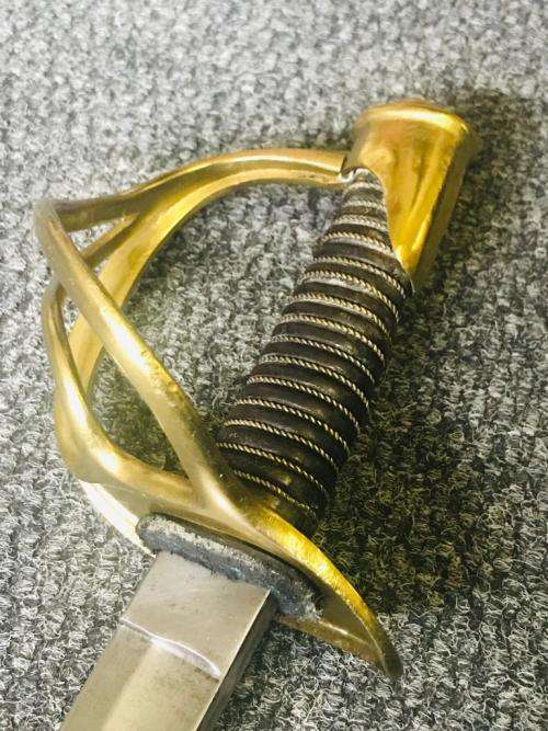 Cavalry Sword `old Wristbreaker` By W. Clauberg Solingen