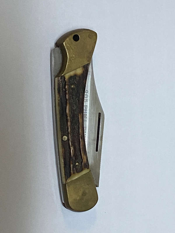 905 Puma Duke Folding Knife - In original Box - 1980`s