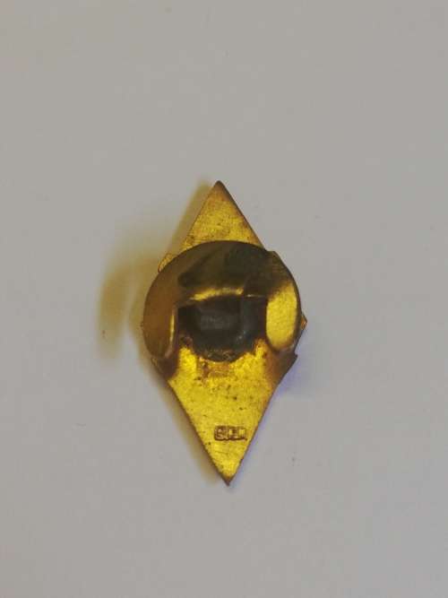 South African Radio League Lapel Pin - stamped Sam on reverse
