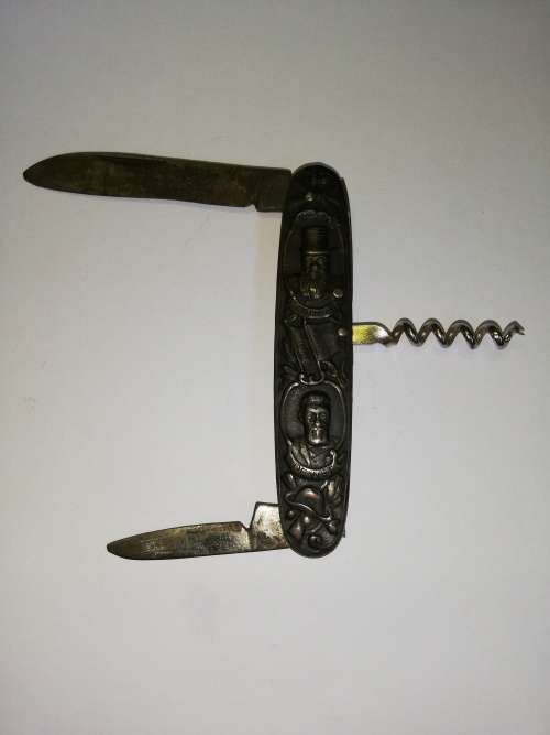 Paul Kruger & Christian De Wet pocket knife