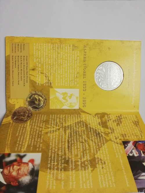 Laureates of the Nobel Peace prize - silver one ounce