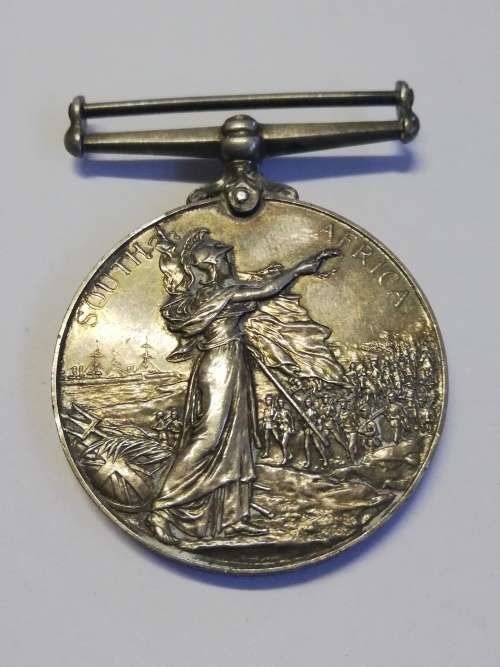Queens Medal South Africa - Awarded to Lieut JE Jenvey - Naauwpoort Town Guard