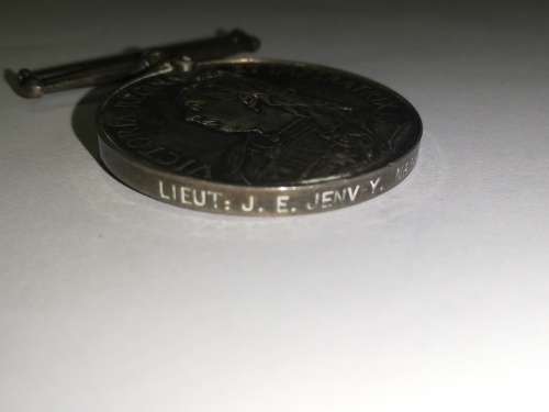 Queens Medal South Africa - Awarded to Lieut JE Jenvey - Naauwpoort Town Guard