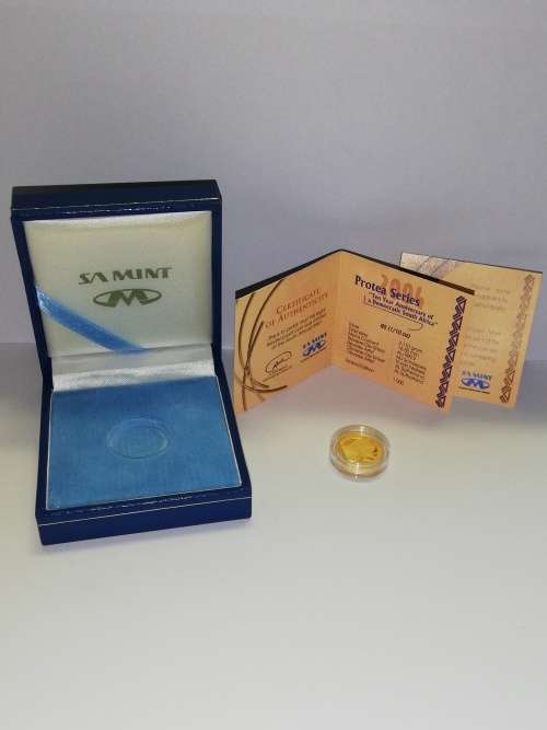 Gold 1/10 - 2004 - Ten Year Anniversary of a Democratic South Africa
