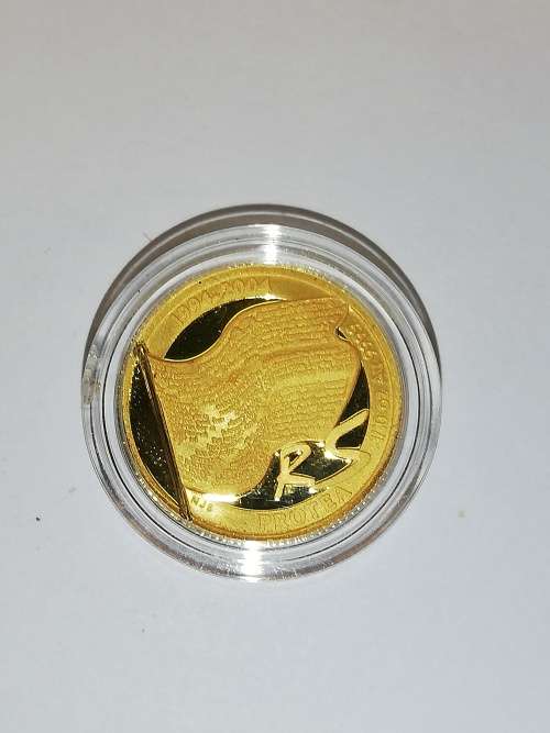 Gold 1/10 - 2004 - Ten Year Anniversary of a Democratic South Africa