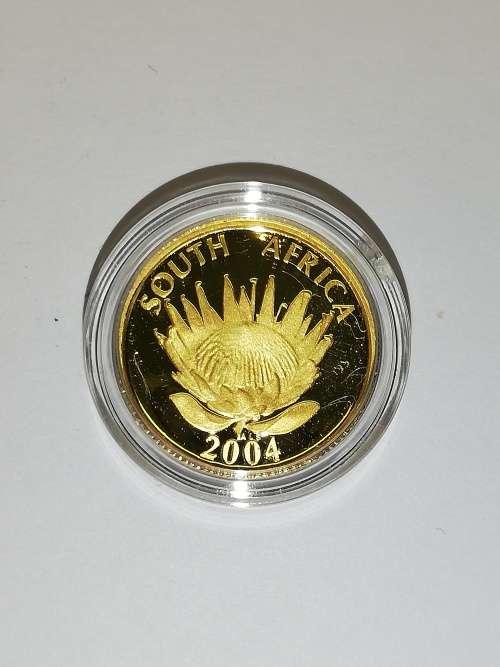 Gold 1/10 - 2004 - Ten Year Anniversary of a Democratic South Africa