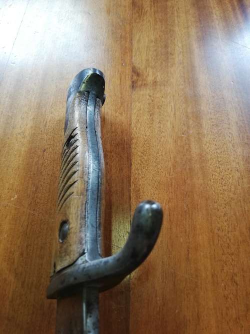 Possible German M98 Quillback Sword Bayonet with scabbard and frog