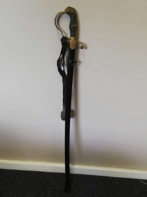 Imperial German WW1 Artillery officers Lion head sword