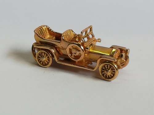 Stunning Vintage 9ct Hallmarked Gold Car Charms