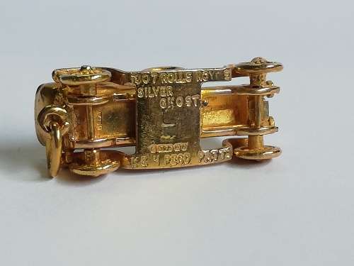 Stunning Vintage 9ct Hallmarked Gold Car Charms