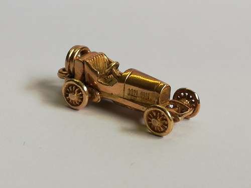 Stunning Vintage 9ct Hallmarked Gold Car Charms