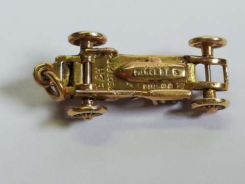 Stunning Vintage 9ct Hallmarked Gold Car Charms