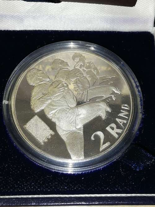 Silver Proof R2 Rugby World Cup