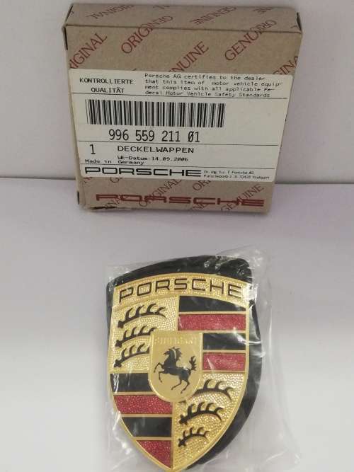 Porsche Deckelwappen