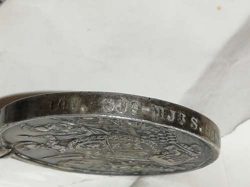 Long Service Good Conduct medal - Awarded to Sjt Mjr S Sanders of 2nd Derby Militia