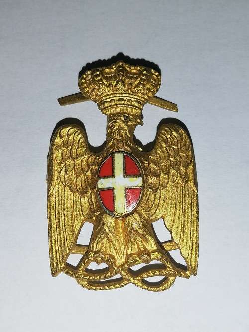 Italian WW2 Africa Colonial Fascist Police PAI Insignia