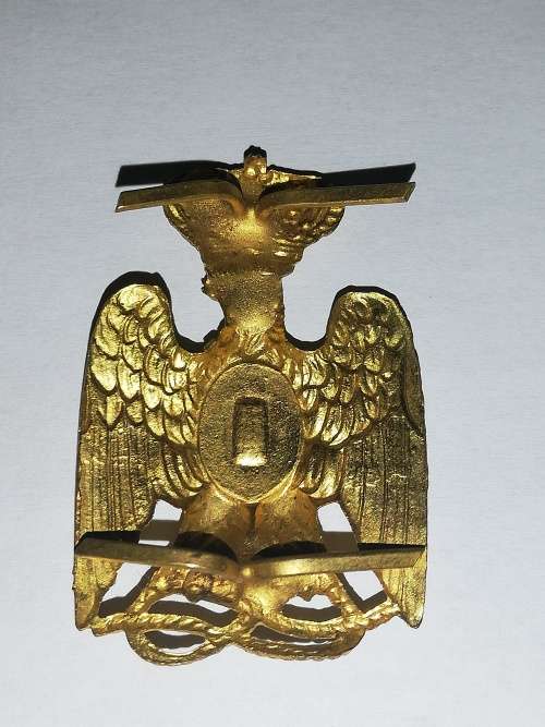 Italian WW2 Africa Colonial Fascist Police PAI Insignia
