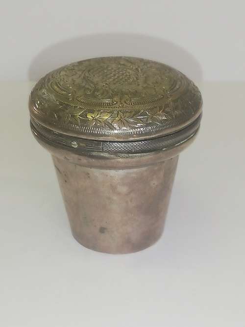 Hallmark silver watch cane top