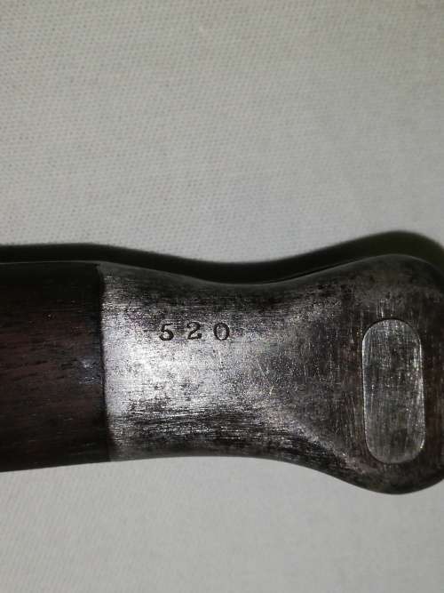 Boer War issued '88 Pattern Enfield Lee Metford bayonet & scabbard