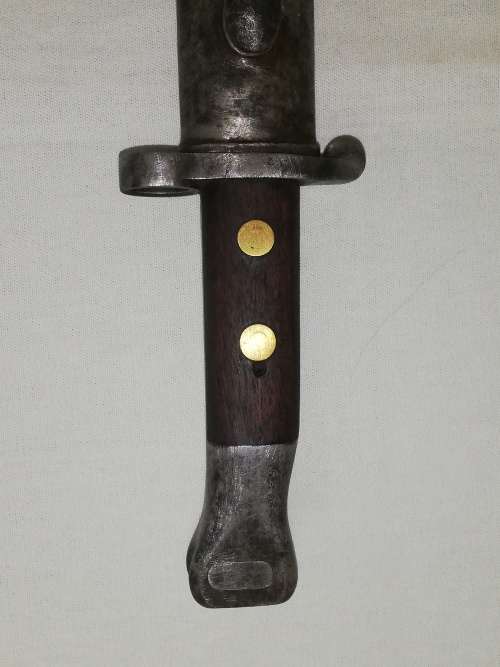 Boer War issued '88 Pattern Enfield Lee Metford bayonet & scabbard