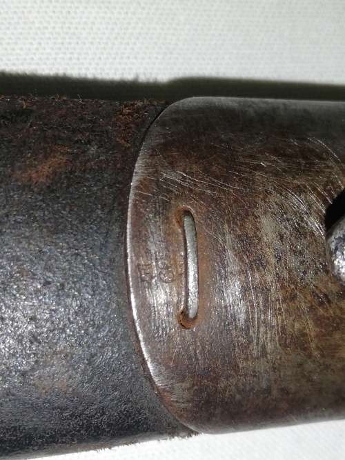 Boer War issued '88 Pattern Enfield Lee Metford bayonet & scabbard