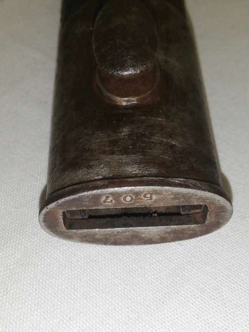Boer War issued '88 Pattern Enfield Lee Metford bayonet & scabbard