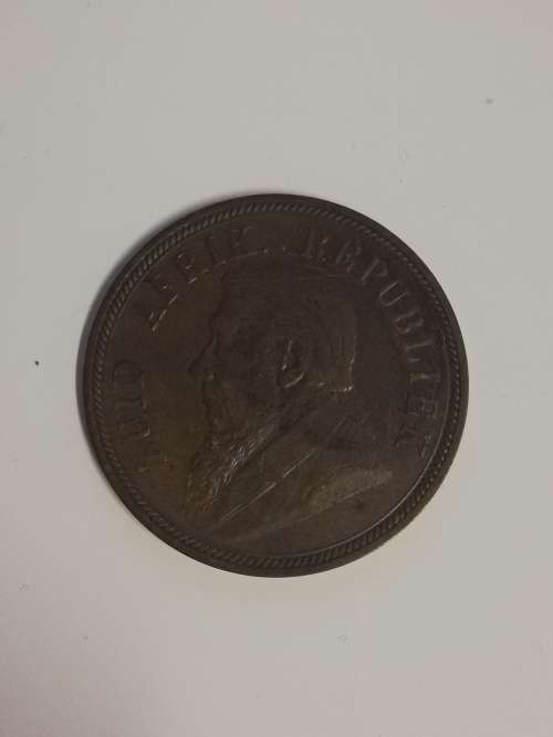 1898 Paul Kruger 1 Penny