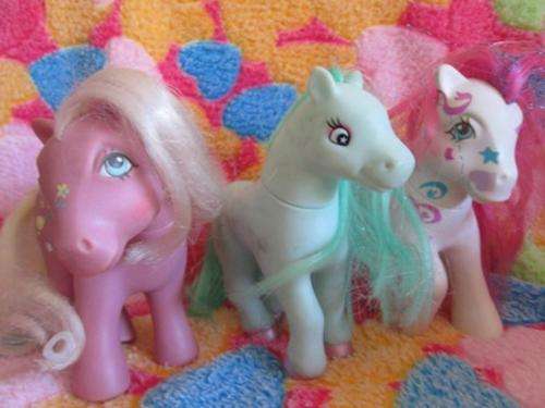 2 x My Little Ponies and 1 x No Name Ponie