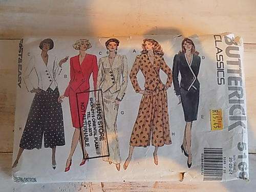 Clothing Pattern - Please see Images for Sizes