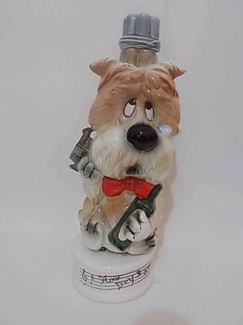 Musical Drinking Dog with Suicidal Intentions