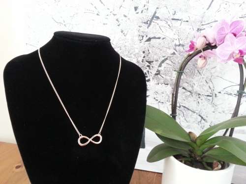 "Gold" Infinity Necklace