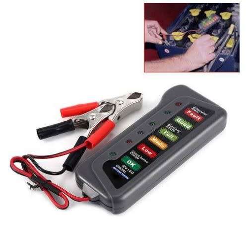 TIROL Digital LED 12v Battery Tester