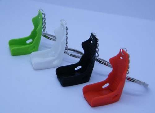 Green Sport Seat Key Chain